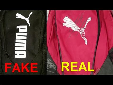 fake puma bag|how to identify fake puma shoes.